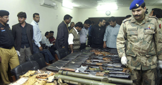 Security forces arrest 31 extremists from Swat